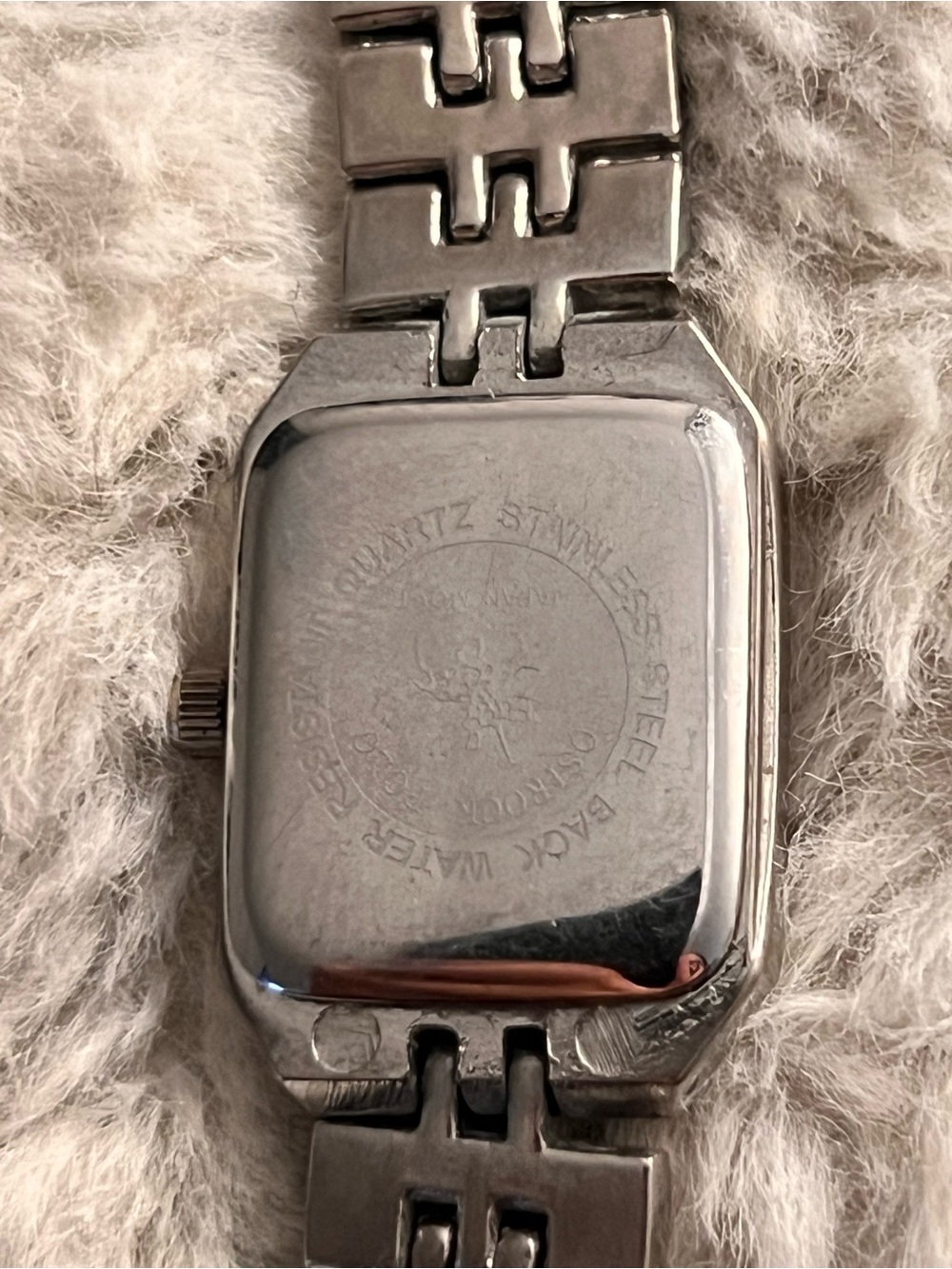 Ralph Lauren Silver Bracelet Watch with Navy Blue Dial - Picture 3 of 4